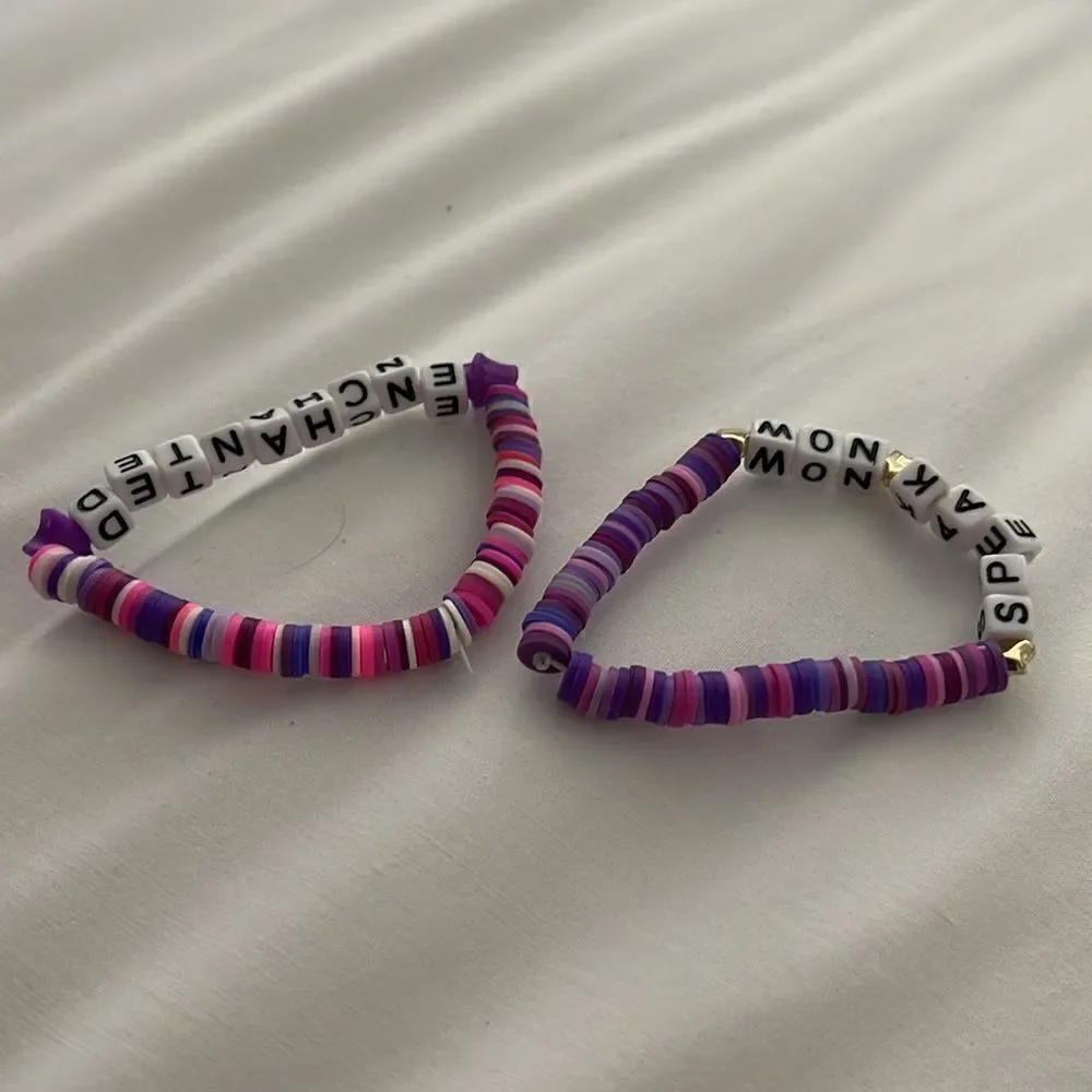 Taylor Swift Speak Now Friendship Bracelets.